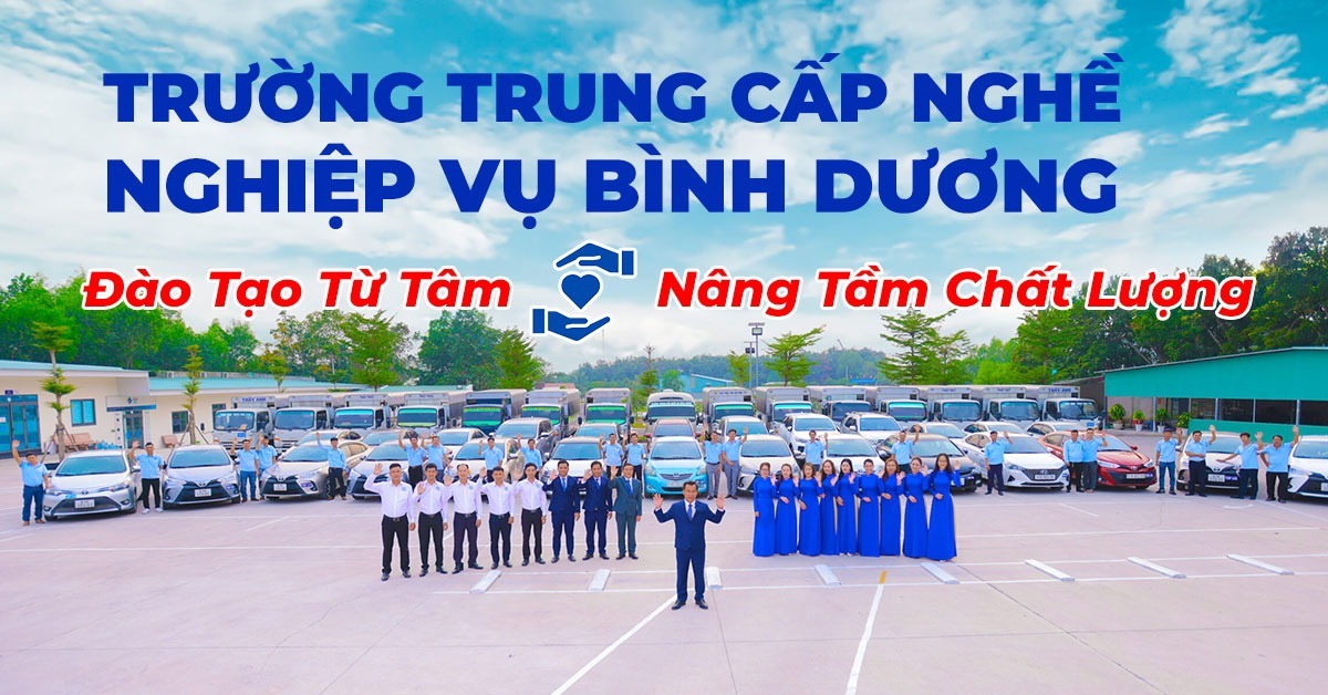Văn Phòng Số 10 - Trường Trung cấp nghề Nghiệp vụ Bình Dương - Chuyên đào tạo các hạng giấy phép lái xe, đào tạo nghề