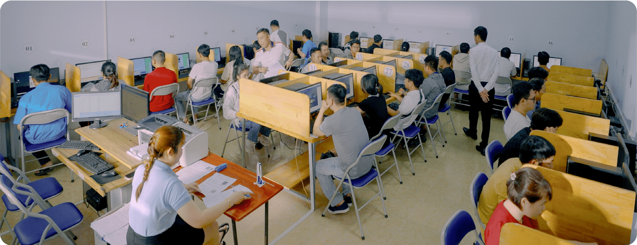 Văn Phòng Số 10 - Trường Trung cấp nghề Nghiệp vụ Bình Dương - Chuyên đào tạo các hạng giấy phép lái xe, đào tạo nghề